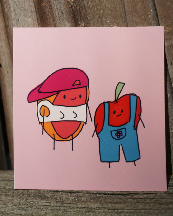 "Queer Fruit" Vinyl Sticker