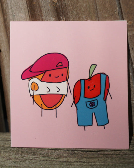 "Queer Fruit" Vinyl Sticker