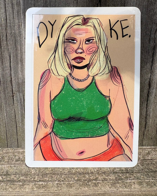 "Dyke" Vinyl Sticker